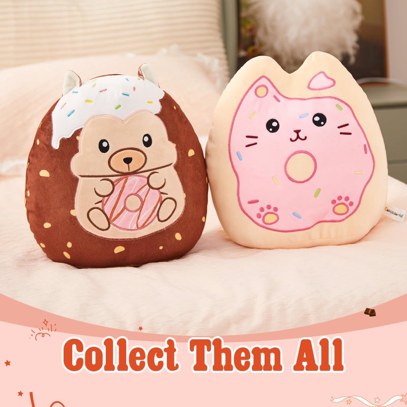 CozyWorld دبوس قنفذ محشو من كوزي وورلد 12 إنش - حيوان محشو أصلي على شكل قنفذ مع حلوى الشوكولاتة - وسادة قنفذ محشوة لطيفة - لعبة هدايا عيد الميلاد أو عيد الميلاد للأطفال والبنات والأولاد - Image 5