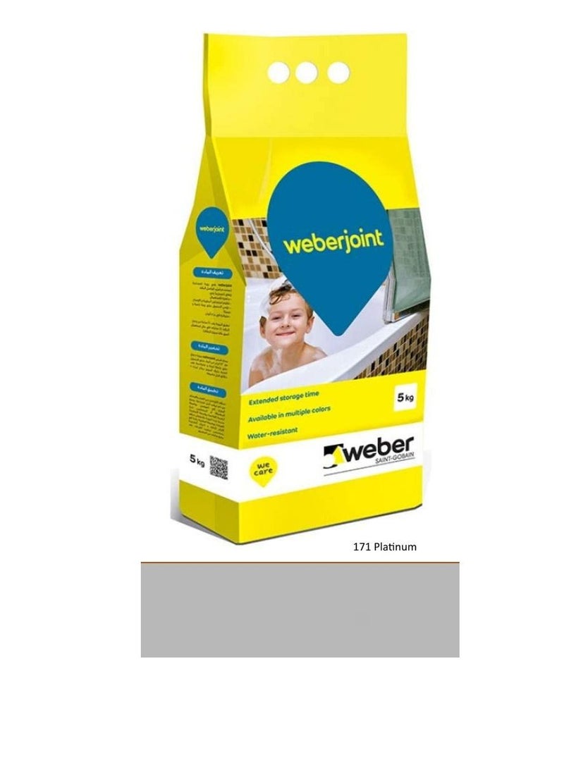 Weber Cement-Based Pre-Mixed Tile Joint Grout-Multi Colors (PLATINUM) - Image 2
