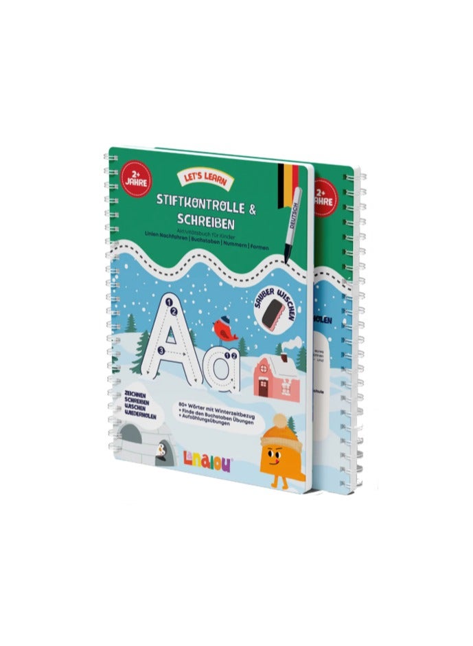 Lanalou German Pen Control & Writing Activity Book