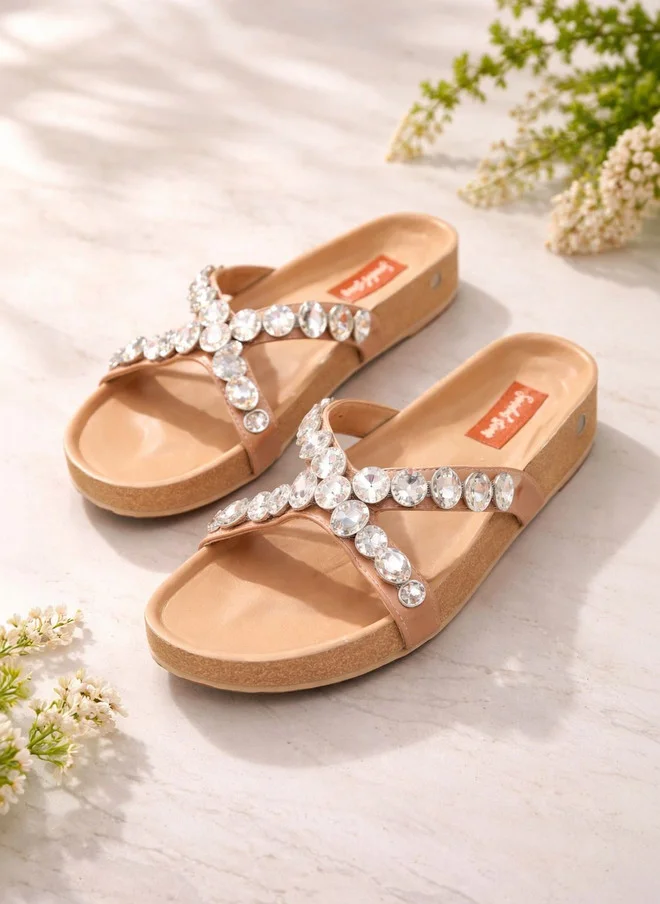 Sandal Stories SANDAL STORIES Women Embellished Open Toe Flats