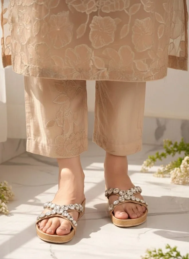 Sandal Stories SANDAL STORIES Women Embellished Open Toe Flats