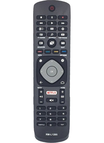 Philips 49Pus6551/12 Compatible Keyboard-less Spare TV Remote Control