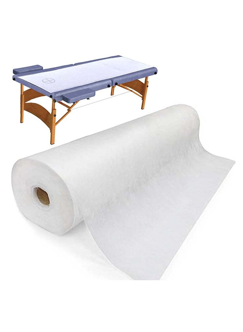 LA PERLA TECH  Disposable Bed Roll White Pack Of 50Pics 80x180cm - Image 1