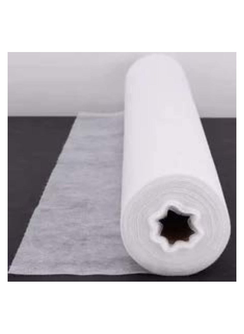 LA PERLA TECH  Disposable Bed Roll White Pack Of 50Pics 80x180cm - Image 2