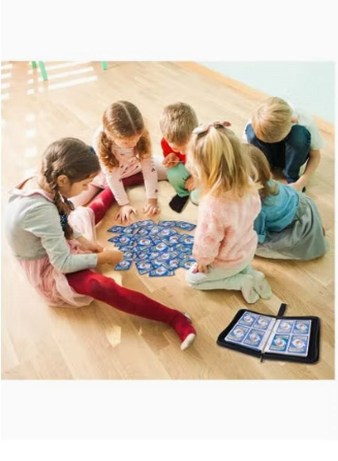 Carrying Case Binder for Cards Pokémon Cards Holder Card Collector Album Holder Fits 900 Cards with 50 Removable Sheets Card Binder Collector Album Storage Book Folder for Trading Cards - Image 3