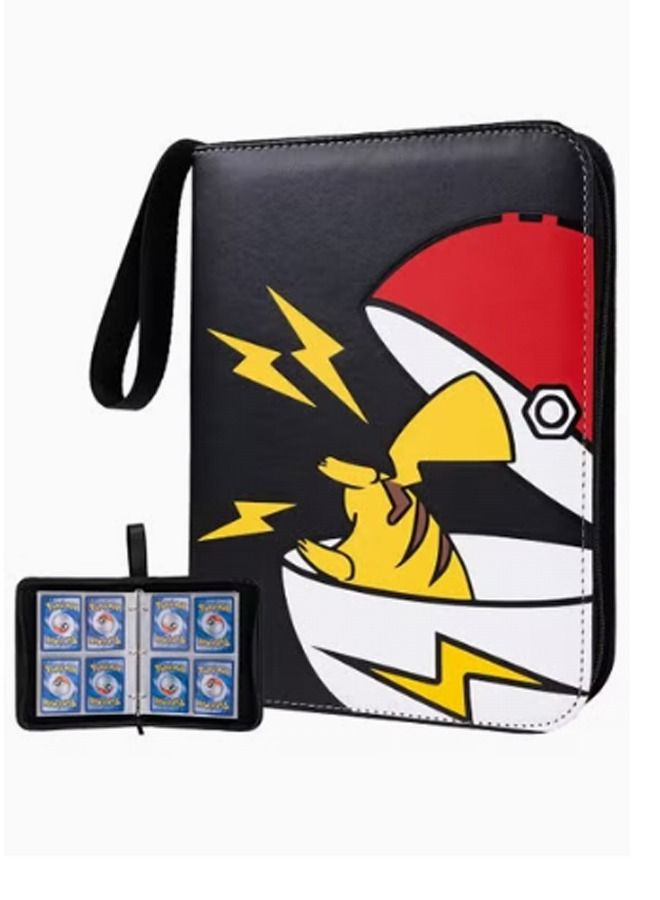 Carrying Case Binder for Cards Pokémon Cards Holder Card Collector Album Holder Fits 900 Cards with 50 Removable Sheets Card Binder Collector Album Storage Book Folder for Trading Cards - Image 1