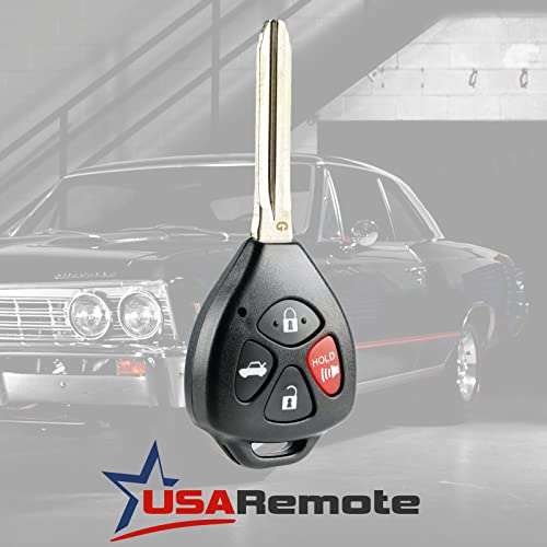 USARemote جهاز تحكم عن بُعد لفتح السيارة بدون مفتاح يناسب تويوتا كورولا 2010-2013، فينزا 2009-2016 (GQ4-29T، 1470A-10T، 89070-02270) - Image 2