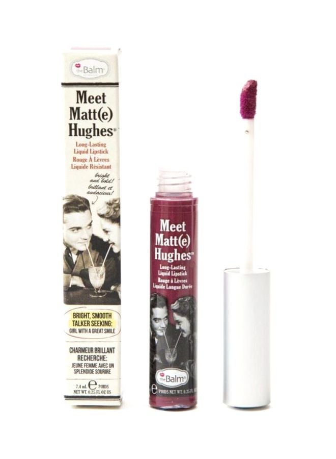 theBalm Meet Matt(e) Hughes Liquid Lipstick Faithful - Image 2