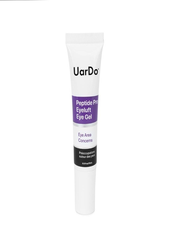 Uardo Peptide Pro Eyeluft Eye Gel 0.5 Fl Oz/ 15ml - usn113 | For All Skin Types | Targets Signs of Aging | Helps with Puffy Eyes & Wrinkles | For Women and Men - Image 1