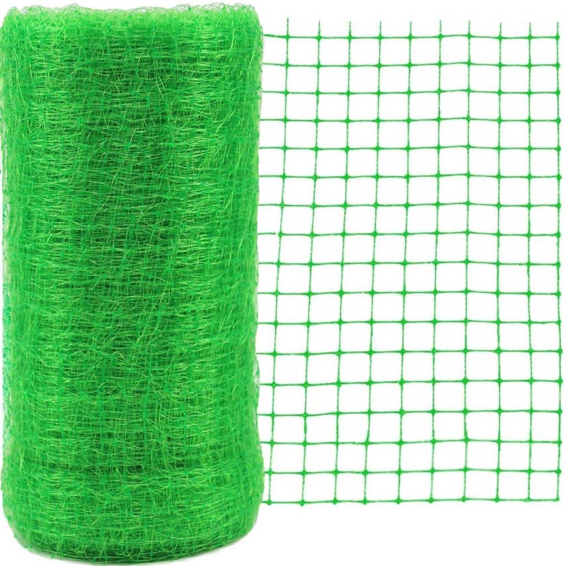 UWIOFF Garden Netting 7 x 100 FT Bird Netting for Garden Protection Green Deer Netting for Plants Fruit Trees Vegetables from Birds Squirrels Other Animals