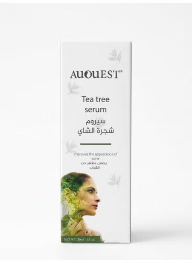 AUQUEST Pure Tea Tree Serum – Acne Care & Clear Skin 30ml