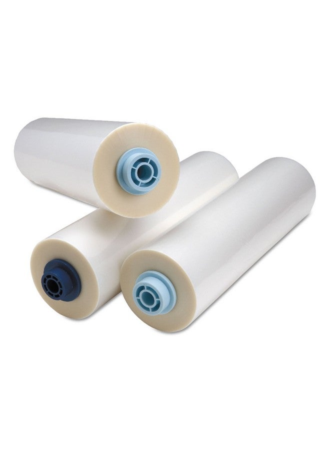 GBC Ez Load Blue End Cap Laminating Roll Film Low Temp Gloss 11.5" X 200' 3 Mil 2 Rolls (3125362Ez) - Image 1