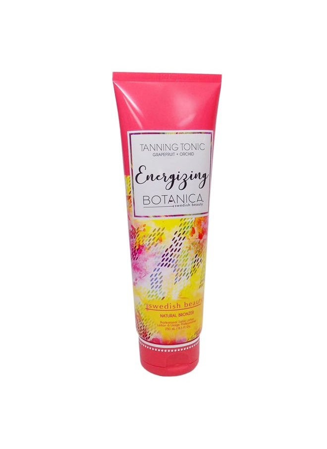 Swedish Beauty ENERGIZING Botanica Natural Bronzer (8.5 ounces) Tanning Bed Lotion, Grapefruit and Orchid Blend  - Image 1
