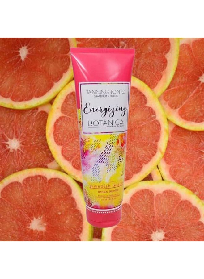 Swedish Beauty ENERGIZING Botanica Natural Bronzer (8.5 ounces) Tanning Bed Lotion, Grapefruit and Orchid Blend  - Image 4