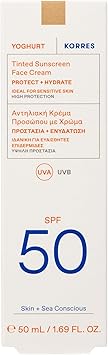 KORRES كورس كريم واقي شمس ملون بالزبادي SPF 50 50 مل - Image 2