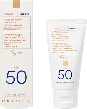 KORRES كورس كريم واقي شمس ملون بالزبادي SPF 50 50 مل - Image 3