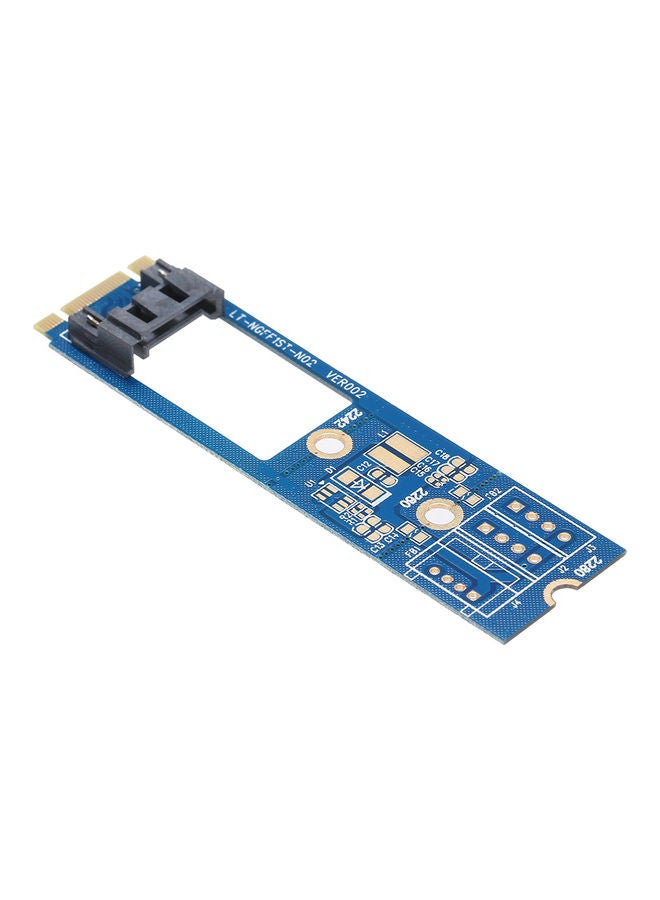 Ngff SATA To 7Pin Ngff Connector HDD SDD Converter Card Adapter Multicolour - Image 4