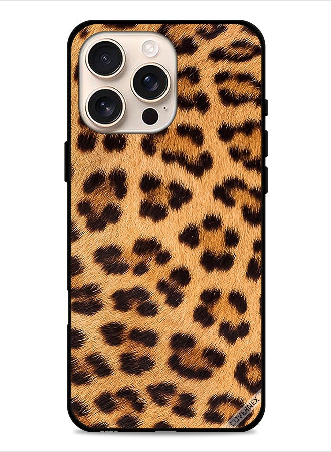 Covernex Apple iPhone 16 Pro Protective Case Cover Leopard Pattern - Image 1