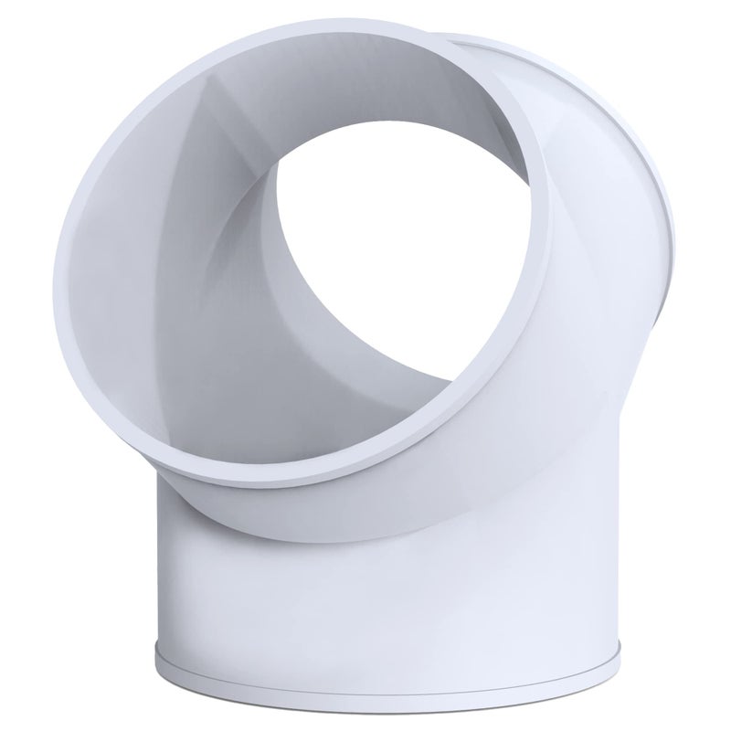 MyLifeUNIT 3 Way Duct Connector, 6 Inch Duct Splitter for Exhaust Fan Dryer Vent Hose, Y Shape - Image 4