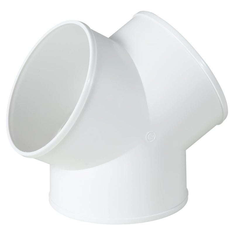 MyLifeUNIT 3 Way Duct Connector, 6 Inch Duct Splitter for Exhaust Fan Dryer Vent Hose, Y Shape - Image 1