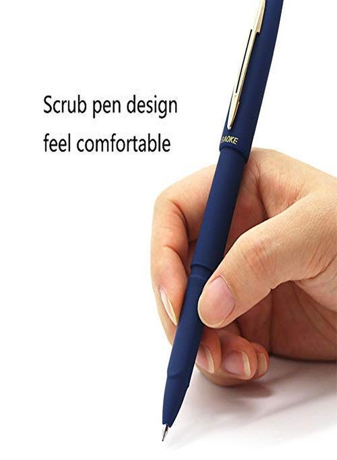 BaoKe 0.7mm Smooth Flow Gel ink Pen 4Pcs Black+4 pcs Blue+4pcs Red Combo Pack of 12 pcs - Image 5