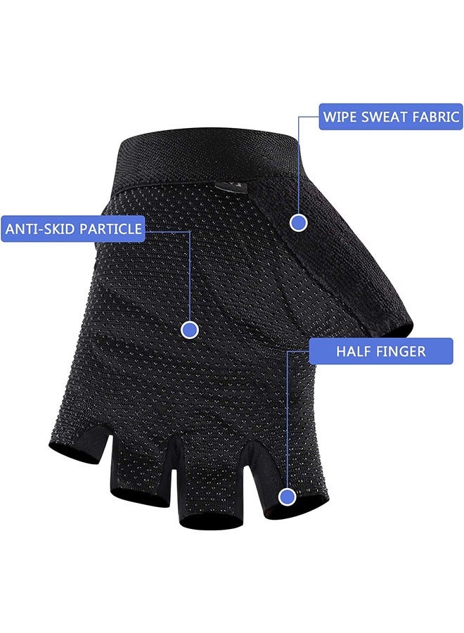Ant Kids Half Finger Sport Gloves Non-Slip Gel Shock Absorbing Cycling Gloves for Children Outdoor Sports Daily Use - Image 4