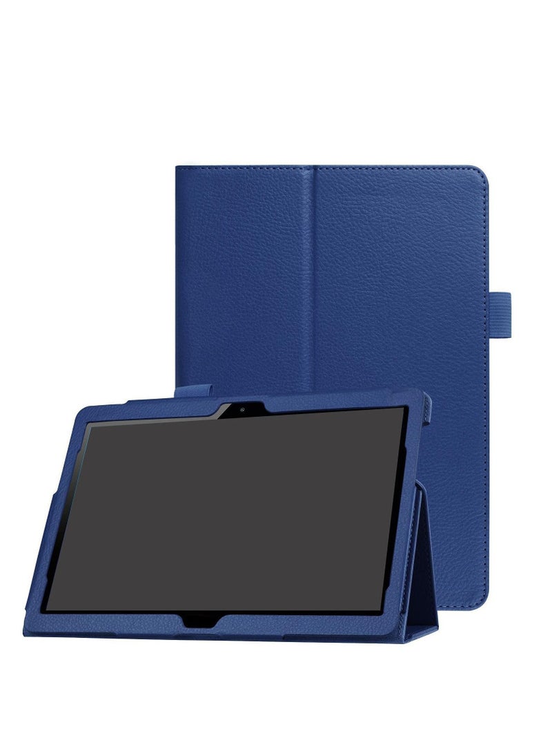 Y&D Tablet Cover for Huawei Honor T3 10-L09/W09, Premium Multiple Viewing Angles Stand Leather Folio, 9.6 inches, your tablet, Magnetic smart cover supports (Blue)