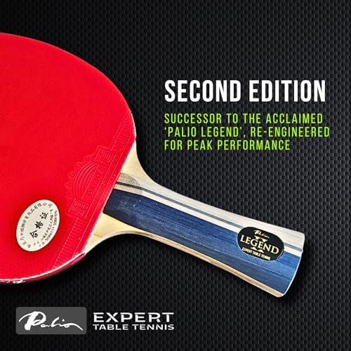 Expert Table Tennis Palio Legend 2.0 Table Tennis Racket & Case | ITTF-Approved Advanced Ping Pong Paddle | Maximum Power, Speed & Spin - Image 5