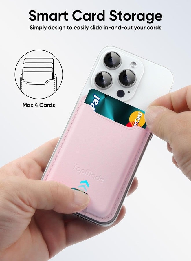 TopMade CB025 Sticky Phone Card Holder, Pink, Cell Phone Card Holder - Image 3
