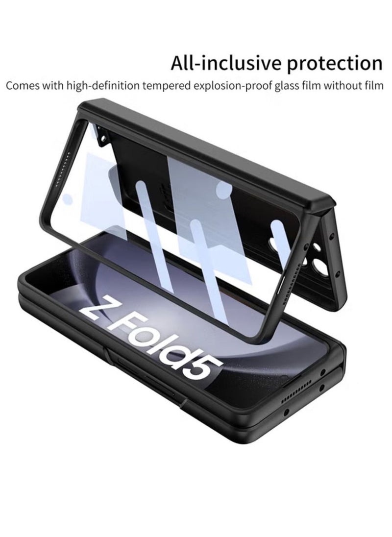 MOXOM Z FOLD 5 Samsung Galaxy Kickstand Case Built with Screen Protector Shockproof  - Image 1