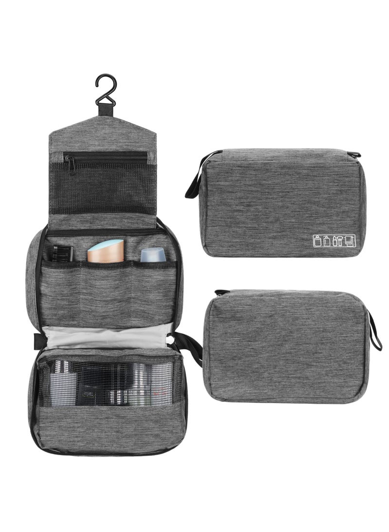 Multifunctional hanging toiletry bag Large capacity travel storage bag Dry and wet separation cosmetic bag Business trip waterproof storage bag - Image 1