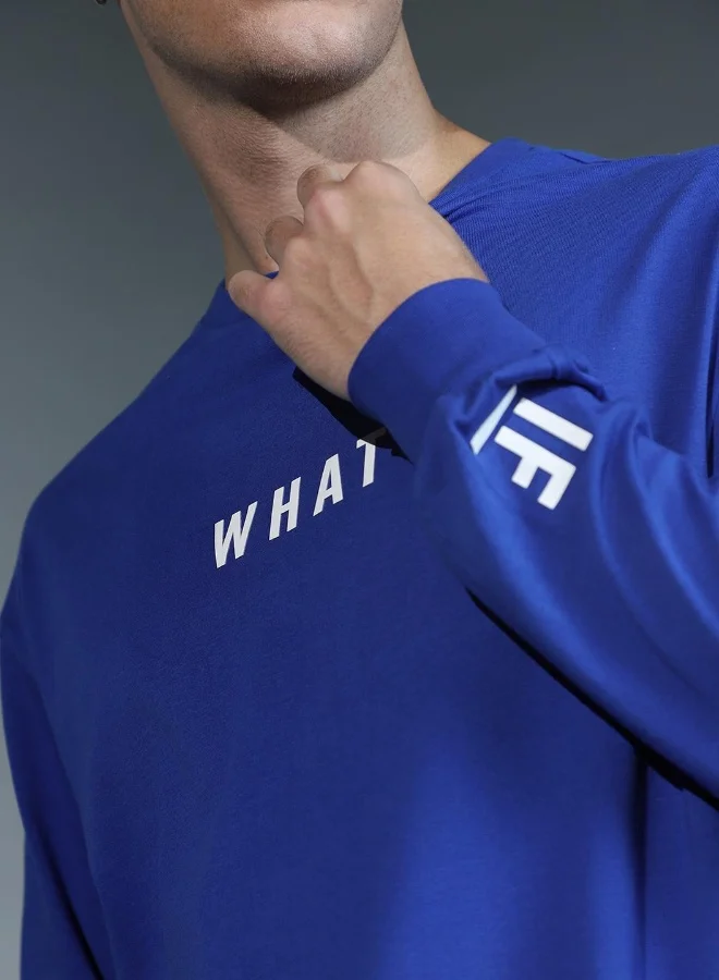 Hubberholme Men's Blue T-shirts - Casual and Versatile for Everyday Wear