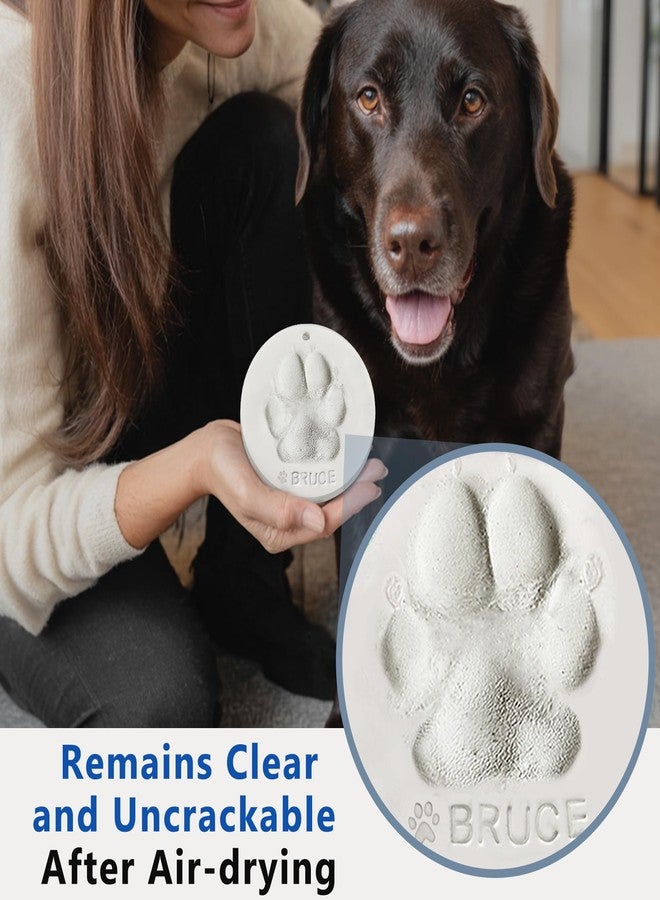 MYPAWLETS Dog or Cat Pawprints Keepsake Kit,Make 3 Clay Paw Print Ornaments,Soft & Non-Toxic Clay,Pet Paw Prints Impression Kit,Dogs Christmas Tree Ornament,Gift for Pet Lovers - Image 5