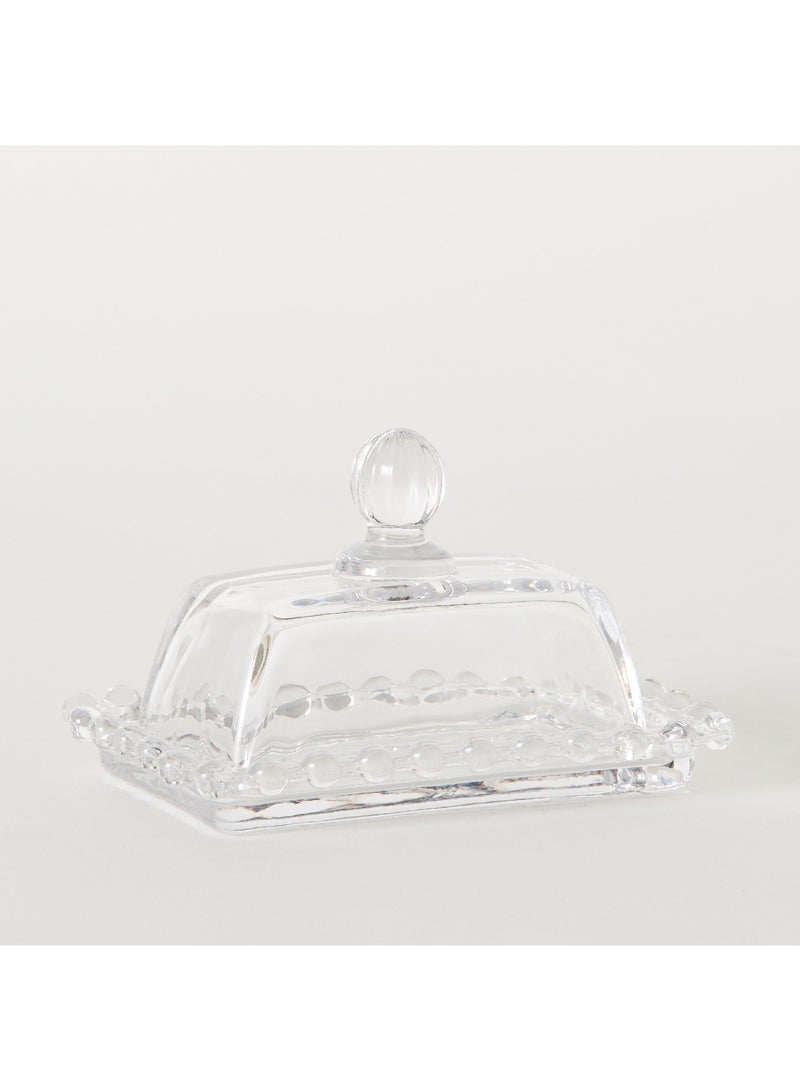 Home Box طبق زبدة مريام مزين بالخرز 14 × 9.5 × 9 سم - Image 5