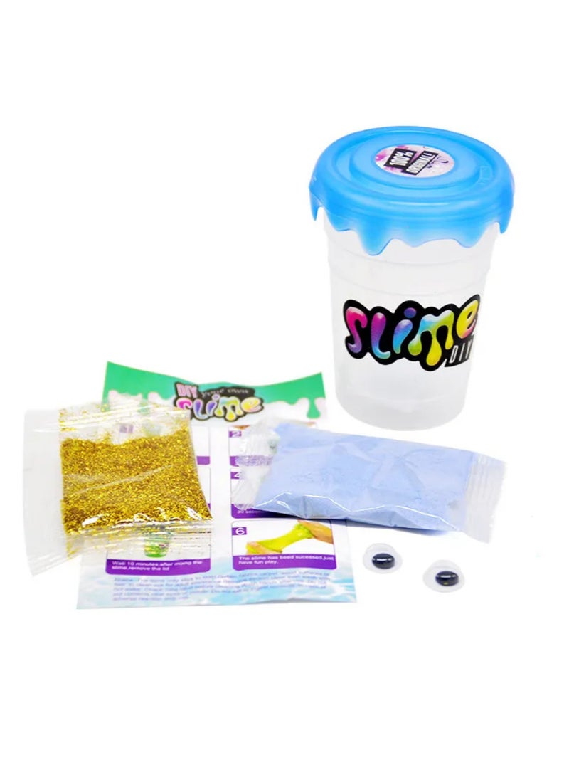 Slime Maker DIY Glitter Slime Making, Polymer Clay Powder, Add Water, Shake Putty - Image 1