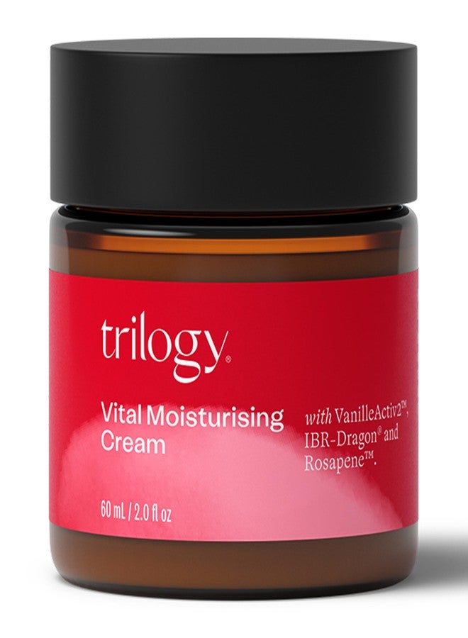 Trilogy Vital Moisturising Cream, Enhanced Formula with Rosapene, VanilleActiv2 & IBR-Dragon, 2.0 fl oz - Image 1