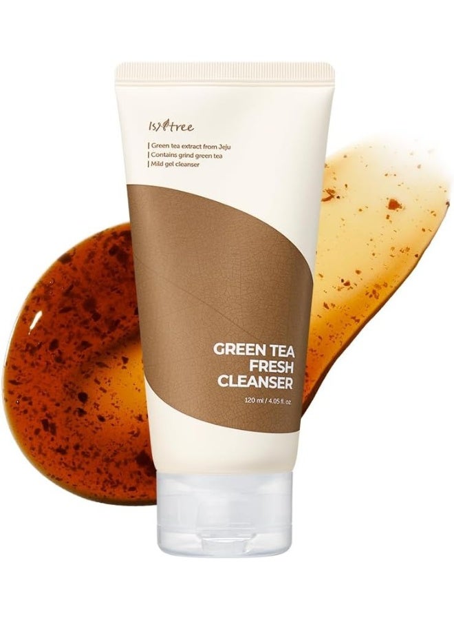 IsNtree Green Tea Fresh Cleanser 120ml 4.06 fl.oz Mild Face Cleanser | Korean Skin Care for Oily Combination Skin moisture barrier oil moisture balance - Image 1