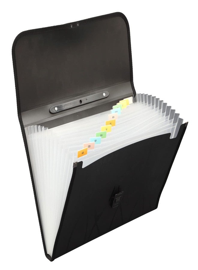 سولو حقيبة SOLO قابلة للتوسيع بحجم FC - إغلاق بزر وإبزيم مع مقبض أنيق | 12 جيبًا كبيرًا قابلًا للتوسيع مع علامات فهرسة قابلة للإدخال | | هيكل قوي ومتين | تنظيم المستندات للمنزل والمكتب - Image 2