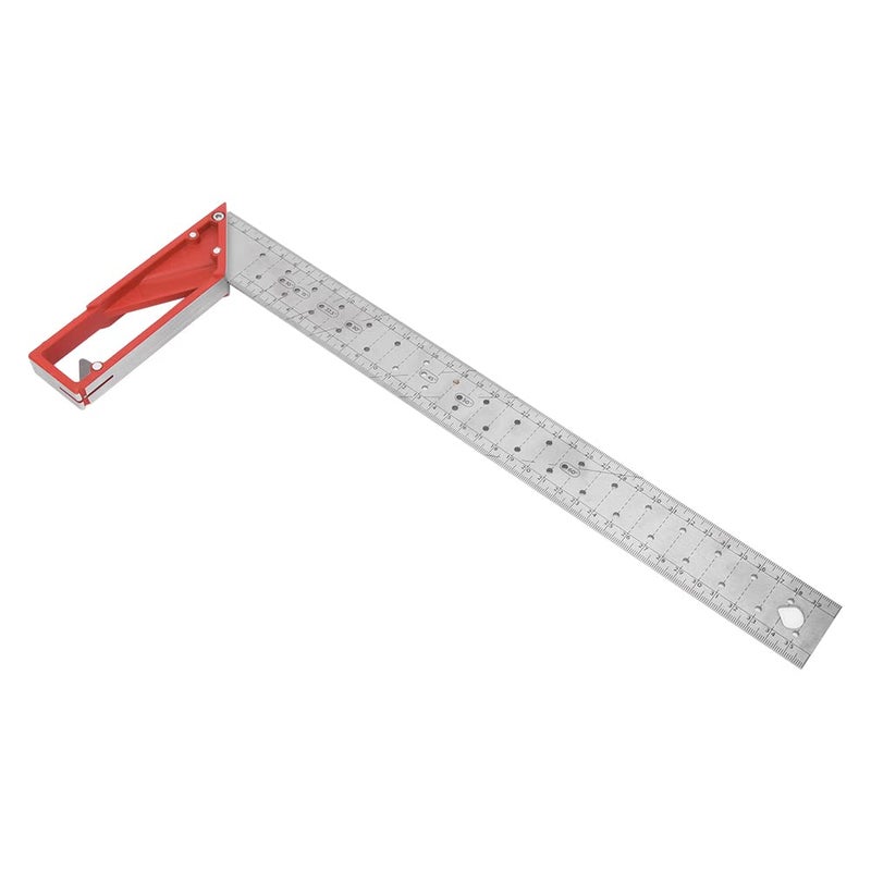 Stainless Steel Multi Angle Measuring Tool 45 90 Degree Ruler 40CM for Woodworking DIY - Image 4