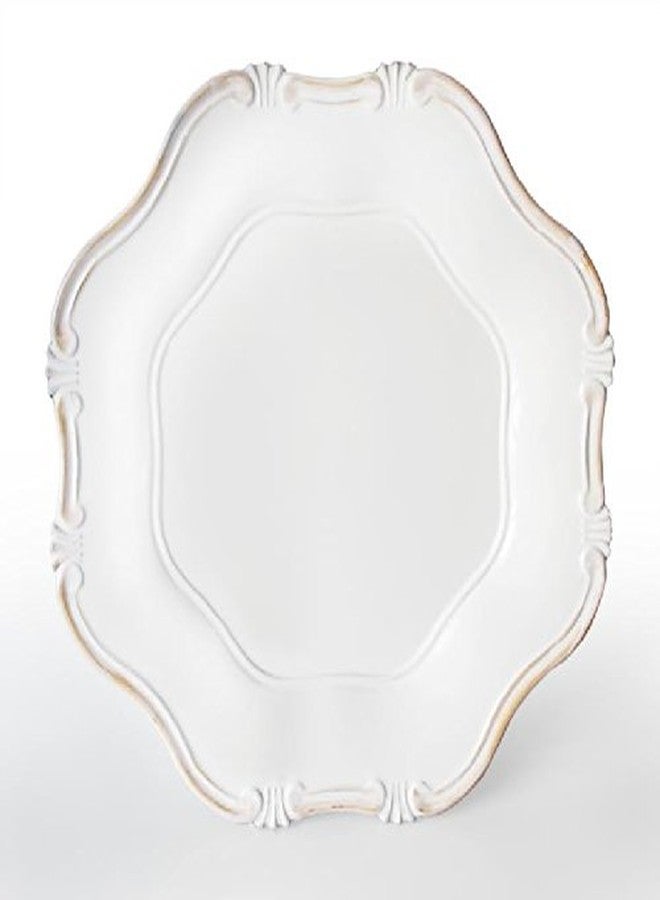 ChargeIt by Jay Charge It by Jay Charger Plate, White Baroque - Image 1