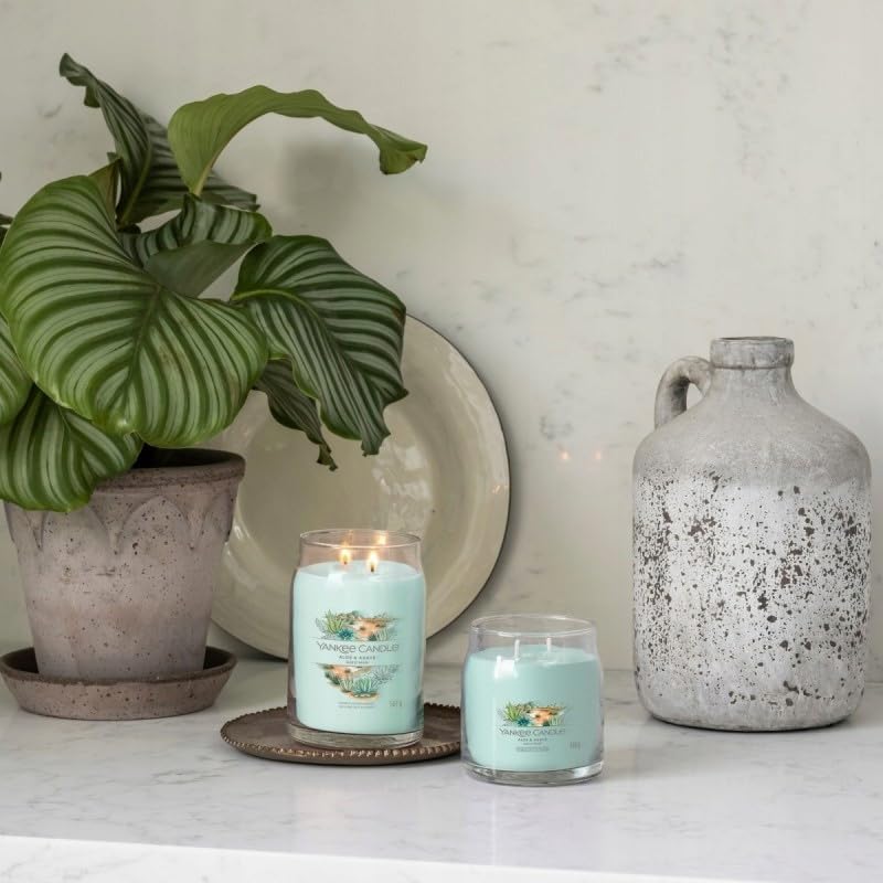 YANKEE CANDLE شمعة يانكي كاندل ألوه و أغاف متوسطة - 368 جرام - Image 2