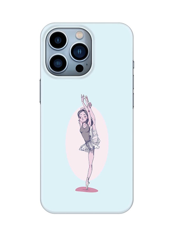 Case for Apple iPhone 14 Pro Slim Snap Classic Series Mobile Cover Hard PC Shield Matte Finish Print - Flying Ballerina
