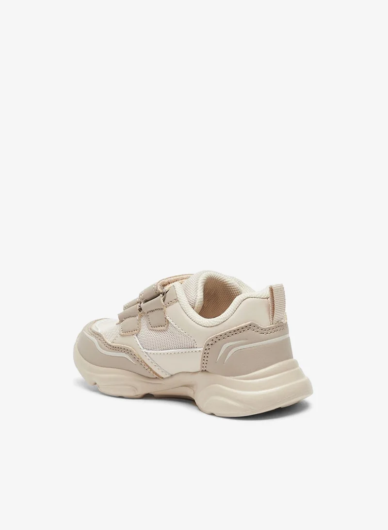 ال بي ال من شو اكسبرس سنيكرز شبكي بنقشة بارزة وإغلاق بشريط لاصق