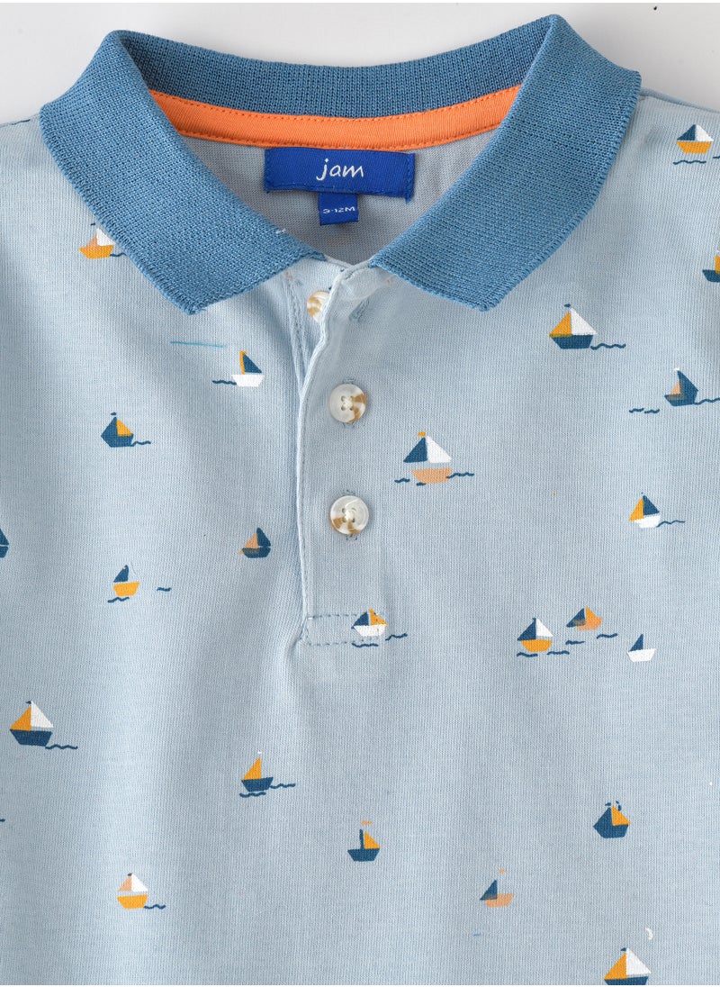 JAM Spring & Summer Style Hero: Boys' Cool & Breathable Cotton Polos  - Image 3