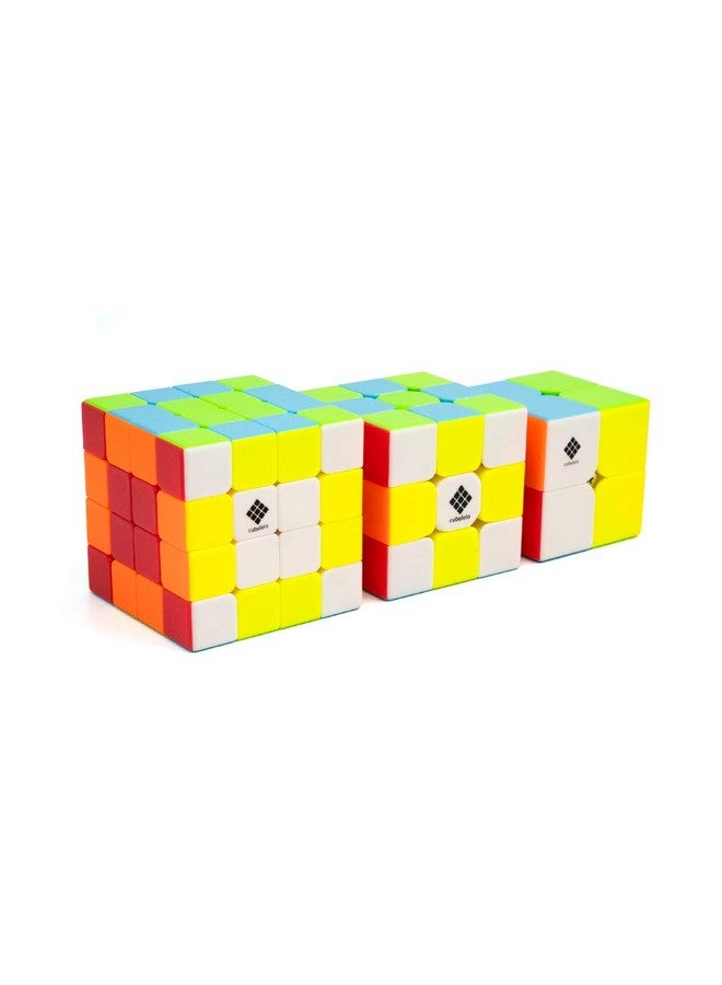 Cubelelo Drift 2X2, 3X3 & 4X4 Premium Gift Box | 3-In-1 Puzzle Game Set | Triple The Challenge, Thrice The Fun | Ultimate Value Saver Combo | Brainstoming Toy For Children Kids & Adults  - Image 2