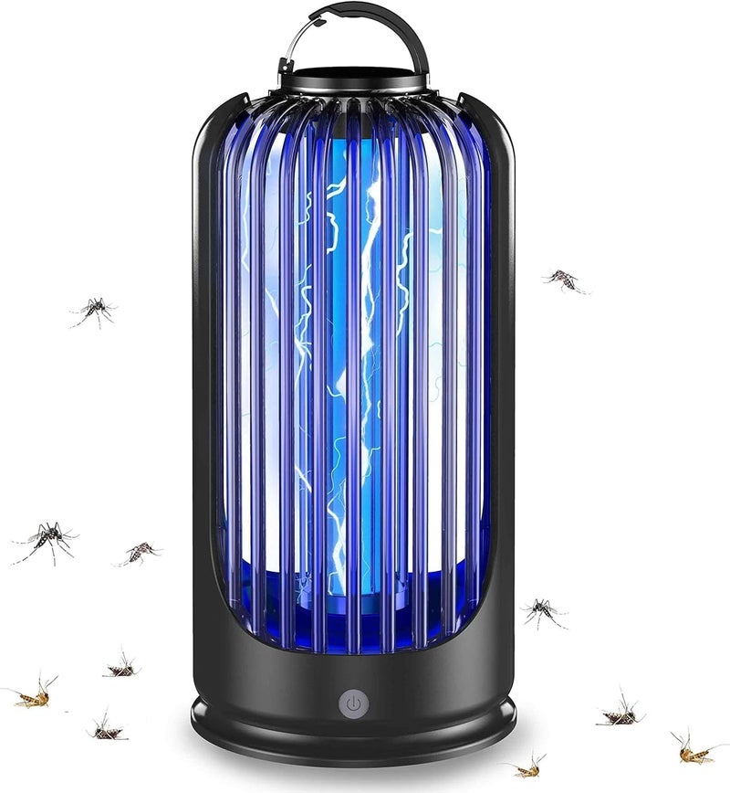 FUIN Bug Zapper Indoor Outdoor, UV Light Mosquito Zapper Killer, Insect Killer IP65 Waterproof Mosquito Trap Lamp, Pest Control Insect Fly Trap Equipped 60inch USB Cable for Home, Patio, Backyard, Camping - Image 1