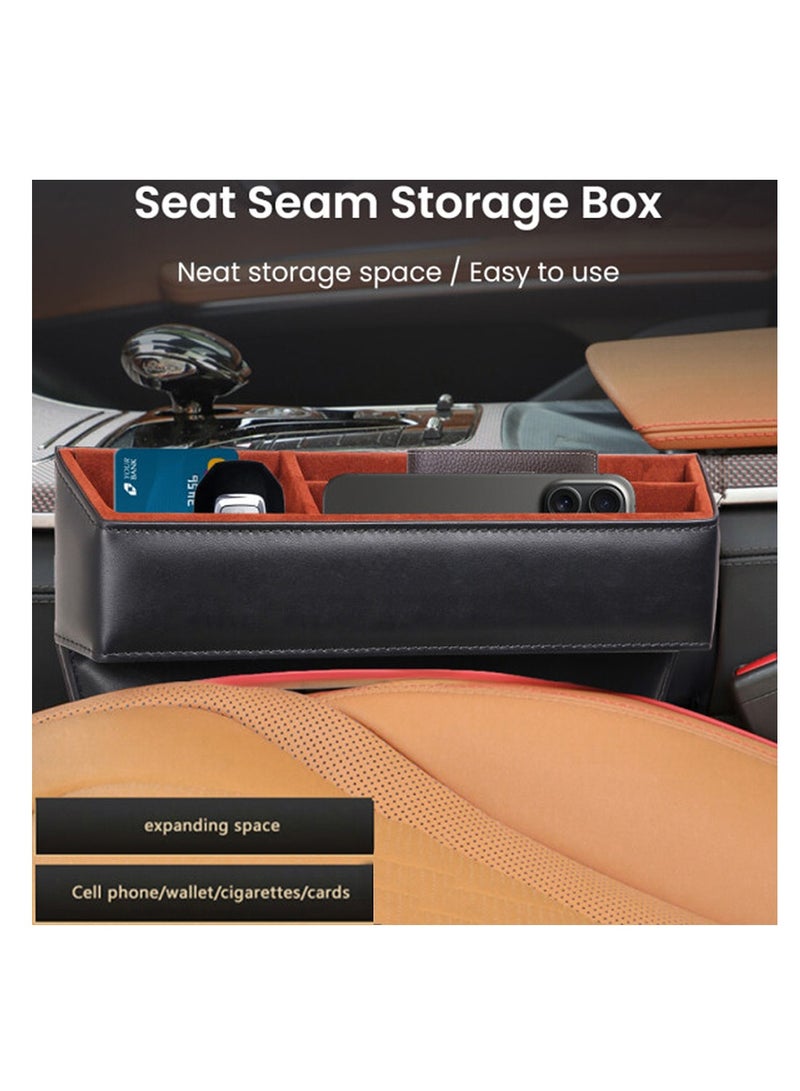 Generic Car Seat Seam Storage Box ZHUSE ZS-CA-002 - Black  - Image 2