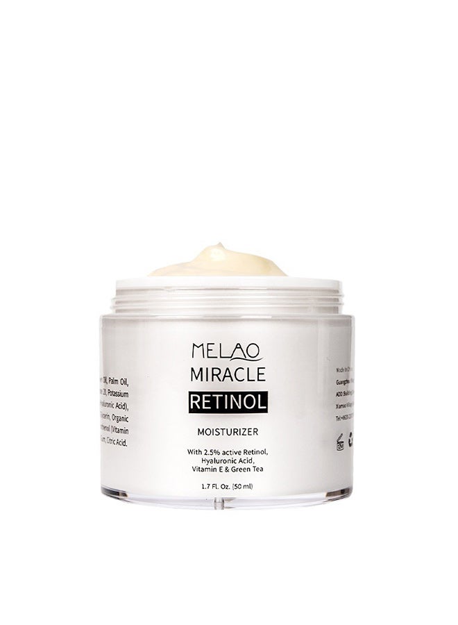 ميلاو كريم الريتينول للوجه، مرطب، مرطب، تفتيح وإصلاح البشرة - Image 1