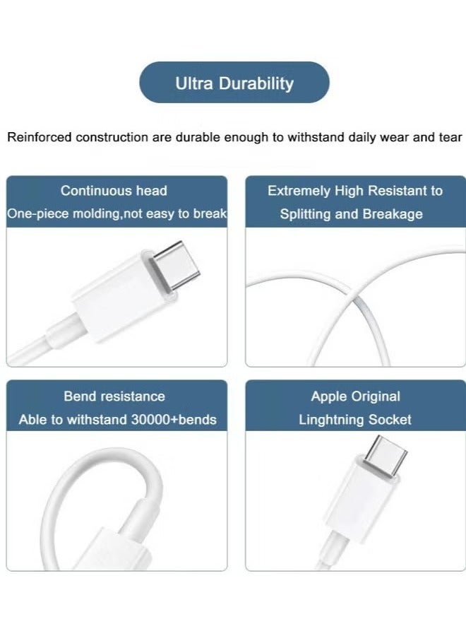 REACLOUD USB C Cable 60W, USB-C to USB-C Cable 1 meter, USB C Charger Cable for iPhone 15, Mac Book Pro 2020, iPad Pro 2020, Switch, Samsung Galaxy S20 Plus S9 S8 Plus, Pixel, Laptops and lot more - Image 4