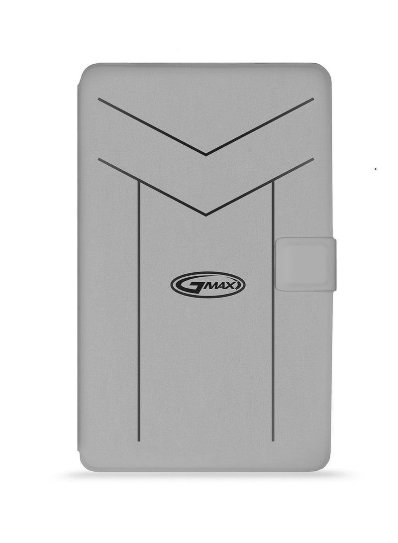 جيماكس غطاء حقيبة مغلقة مغناطيسياً من الجلد PU لجهاز Honor Pad X9a 11.5 4G 2025 - رمادي - Image 5